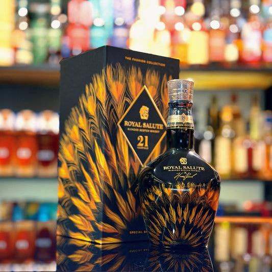 Royal Salute 21 Year Old Harris Reed Edition Blended Malt Scotch Whisky (Gold Flagon)