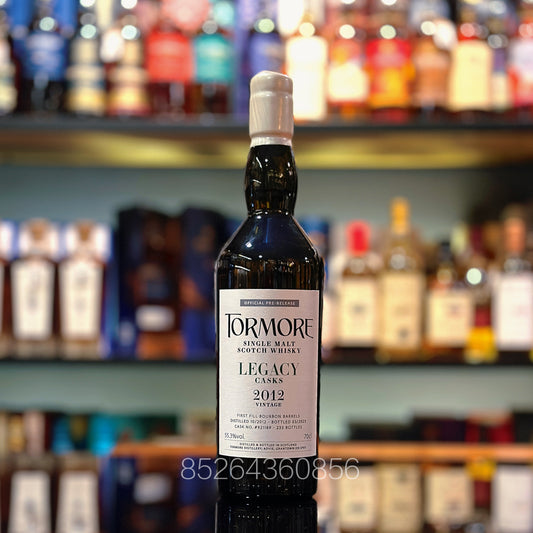 Tormore 12 Year Old 2012-2025 “Legacy Casks” First-fill Bourbon Barrel #921189 Single Malt Scotch Whisky