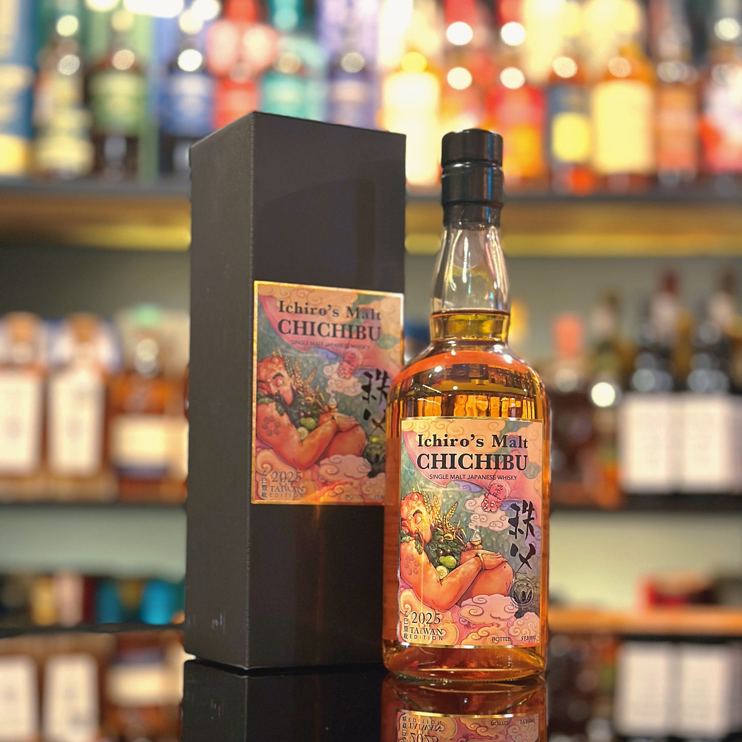 Ichiro’s Malt Chichibu Taiwan Edition 2025 “吃吃福” Japanese Single Malt Whisky