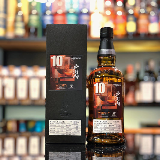 Tougouchi Whisky Magazine HK & Macau 10th Anniversary Limited Edition Calvados Cask #9189 Finish Single Malt Japanese Whisky