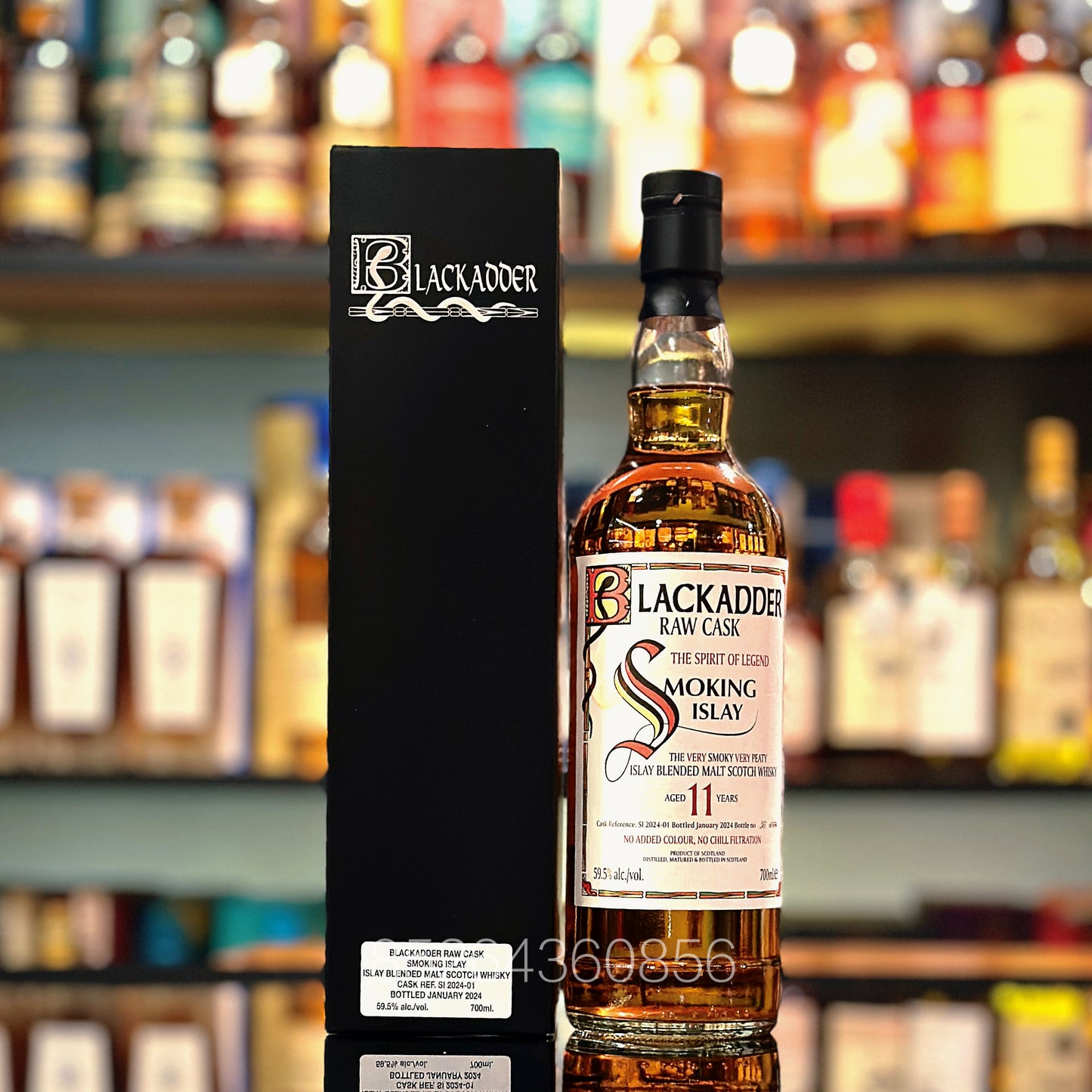 Smoking Islay 11 Year Old Cask SI2024-01 Raw Cask by Blackadder Blended Malt Scotch Whisky