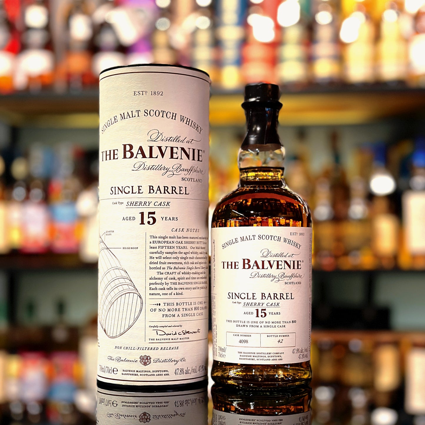 Balvenie 15 Year Old Single Barrel #11228 Single Malt Scotch Whisky