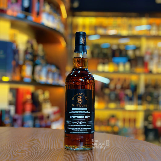 Speyside (M) 18 Year Old 100 Proof Edition #17 Exceptional Cask by Signatory Vintage Single Malt Scotch Whisky