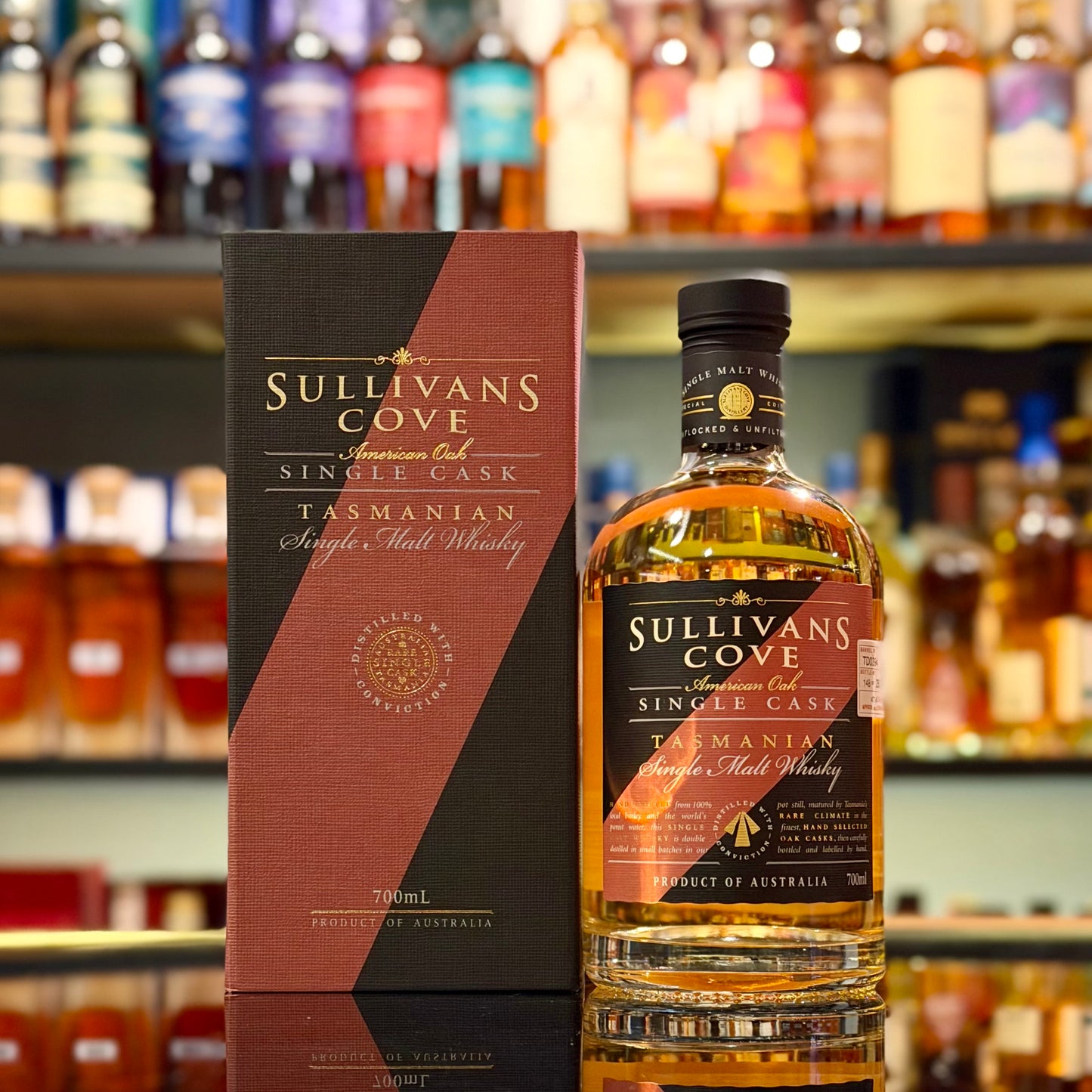 Sullivan's Cove Second-fill American Oak Cask #TD0394 Tasmanian Single Malt Whisky