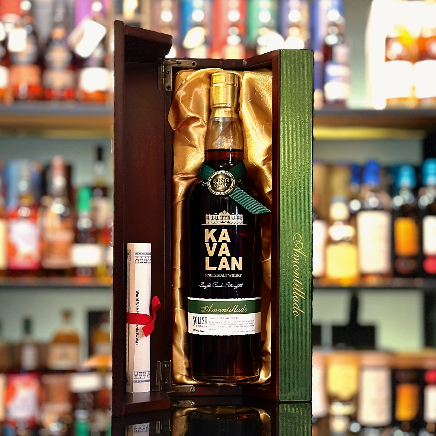 Kavalan Solist Amontillado Sherry Single Cask Strength Single Malt Taiwanese Whisky