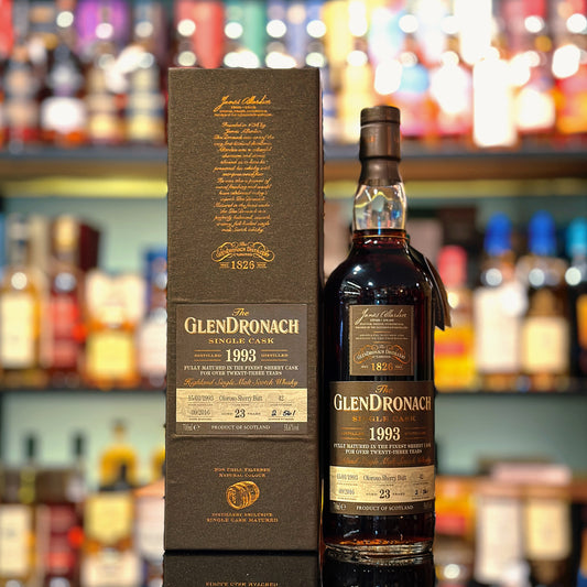 GlenDronach 23 Year Old 1993-2016 Oloroso Sherry Butt #42 Single Malt Scotch Whisky (Billy Walker)