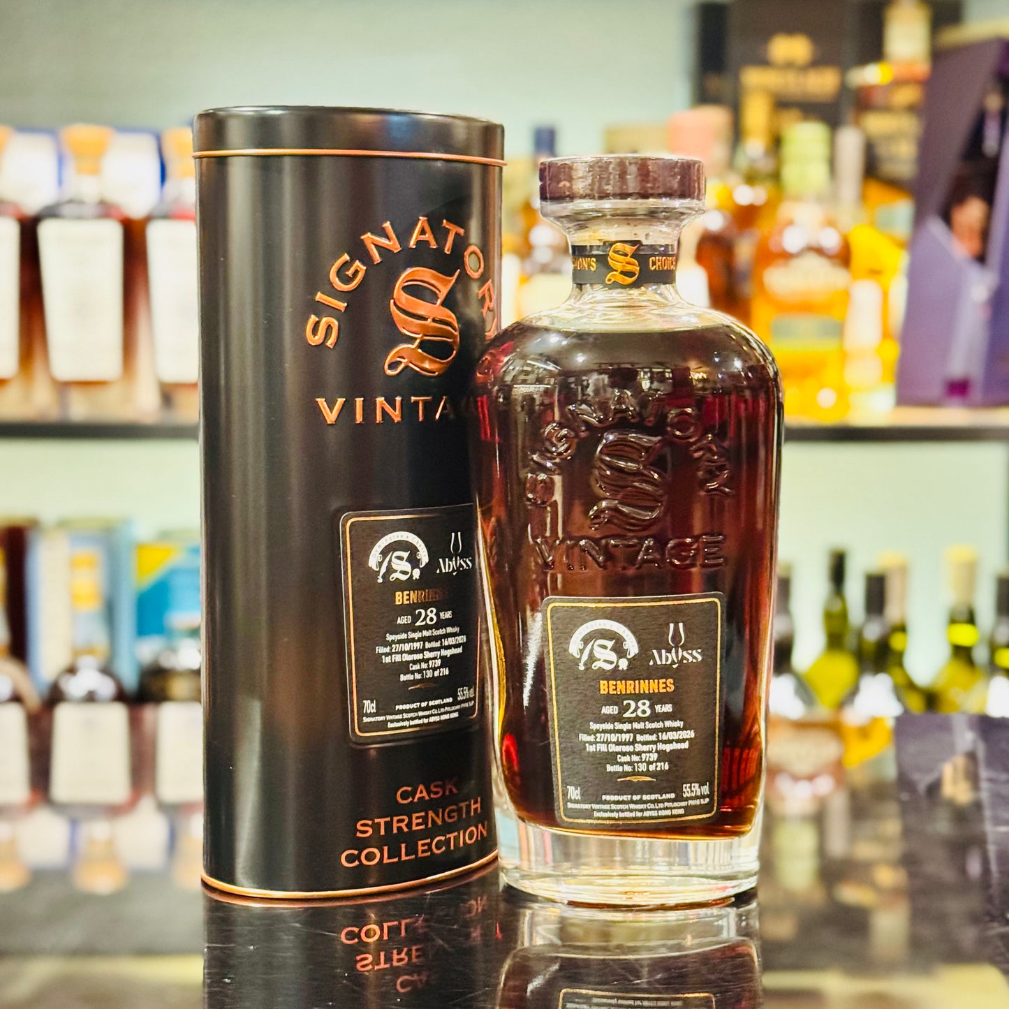 Benrinnes 28 Year Old 1997-2026 First-fill Oloroso Sherry Hogshead #9739 Symington's Choice by Signatory Vintage Single Malt Scotch Whisky