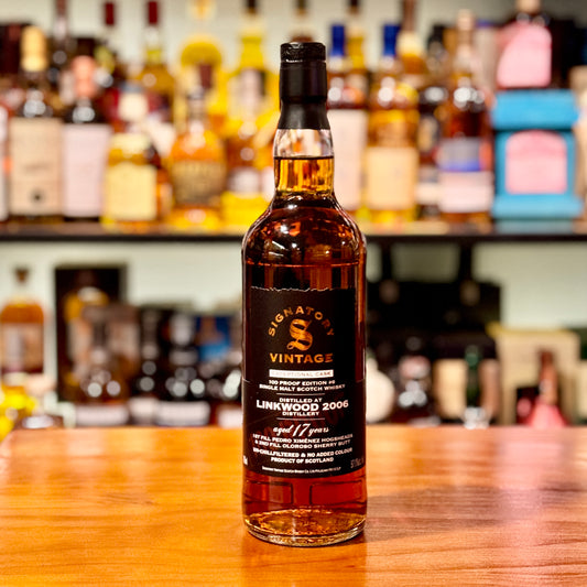 Linkwood 17 Year Old 2006 100 Proof Edition #6 Exceptional Cask by Signatory Vintage Single Malt Scotch Whisky