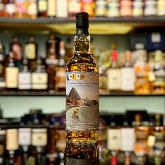 波摩20年2004-2024年艾「雷島海綿第五版」威士忌海綿裝瓶蘇格蘭單一麥芽威士忌