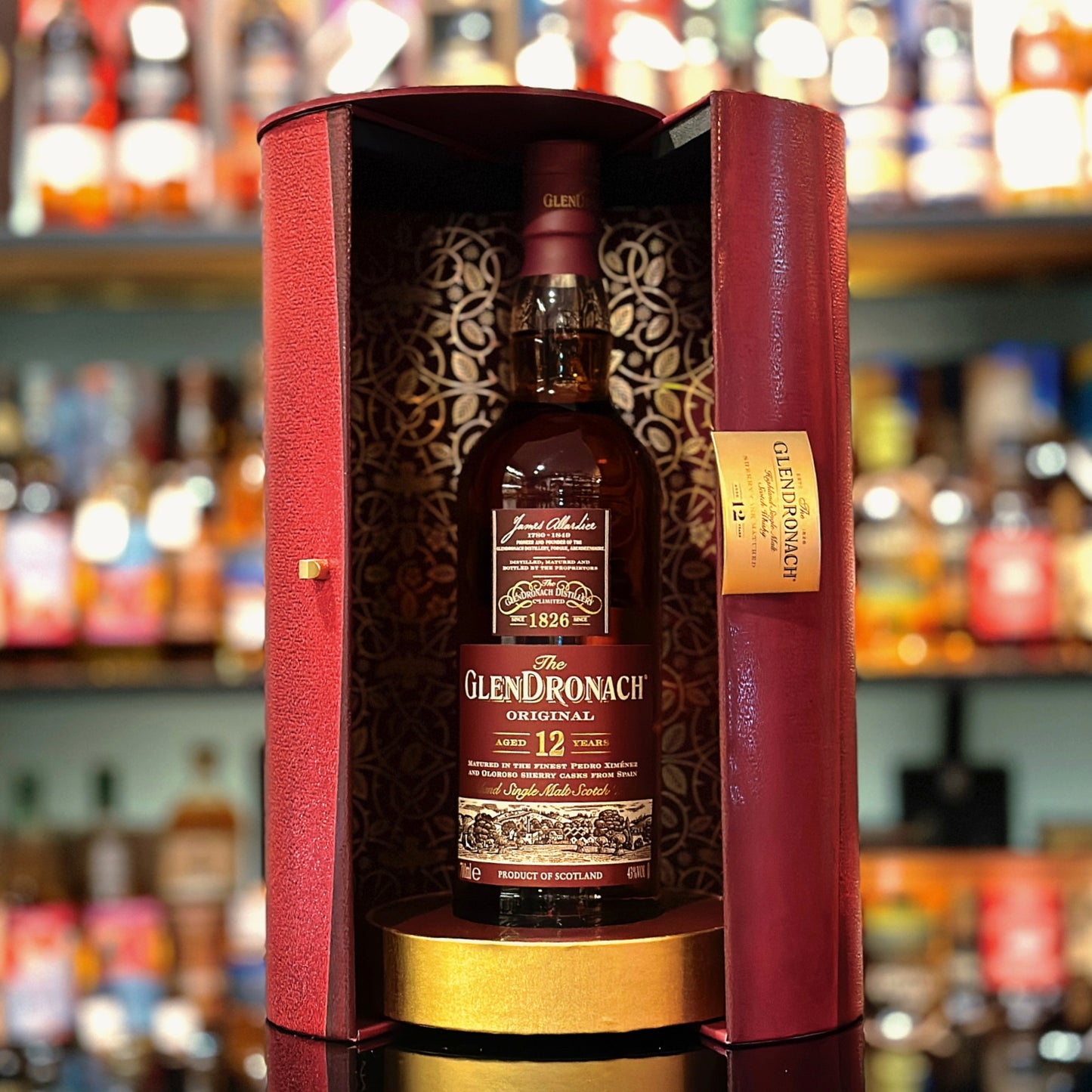 GlenDronach 12 Year Old "Original" Single Malt Scotch Whisky (CNY Giftpack)