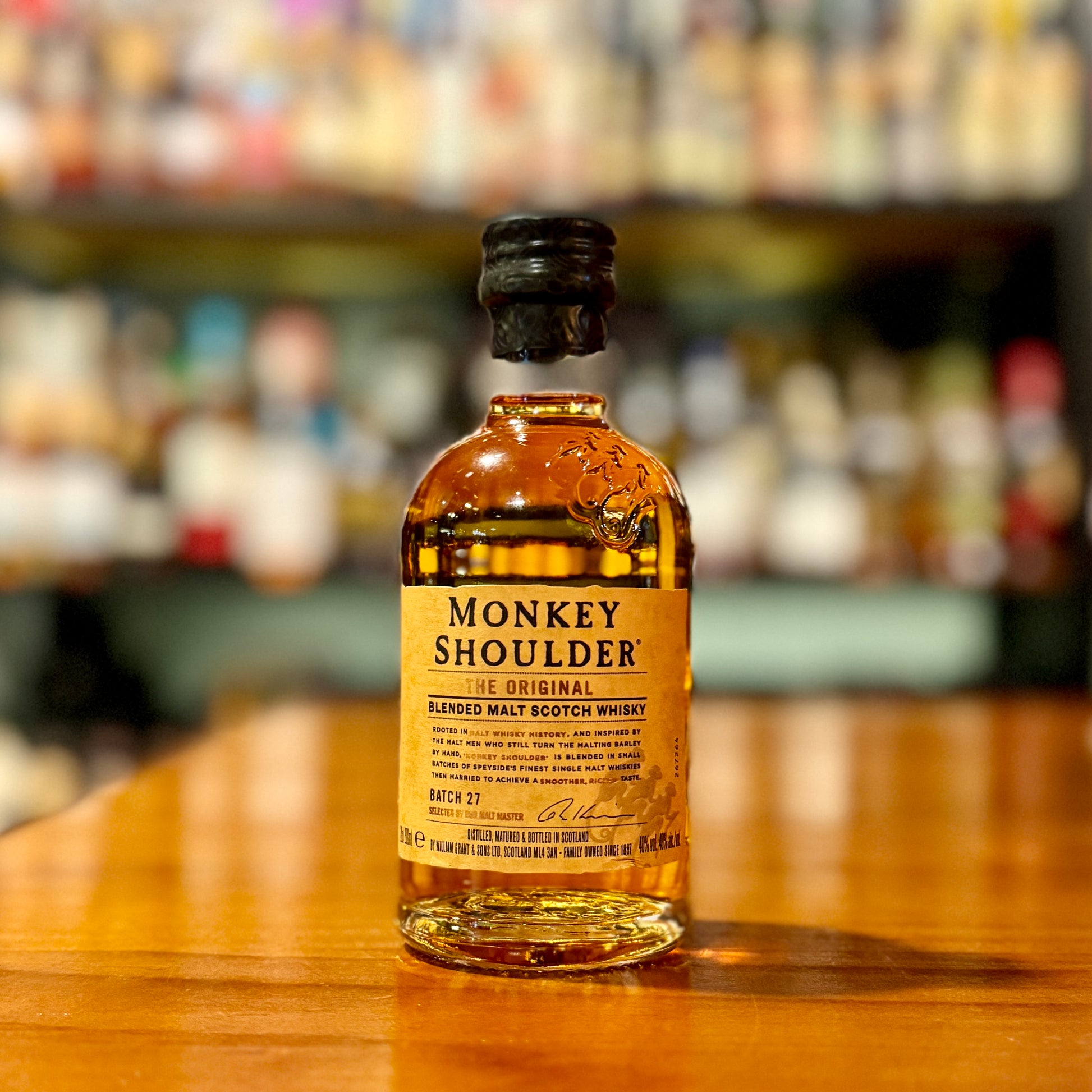 Monkey Shoulder Blended Scotch Whisky (200 ml) – The Central Whisky