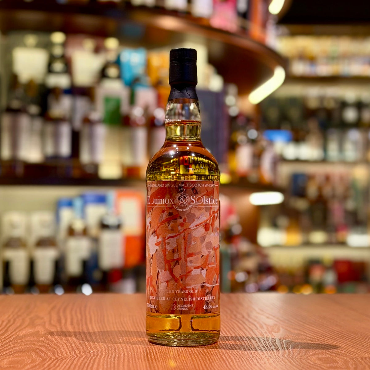 克里尼利基10年2015-2026年再次裝填波本桶「Equinox & Solstice Autumn Edition」Decadent Drinks獨立裝瓶蘇格蘭單一麥芽威士忌
