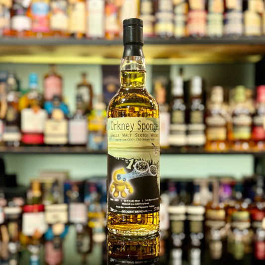高原騎士16年2006-2022年「奧克尼海綿第003版」威士忌海綿裝瓶蘇格蘭單一麥芽威士忌