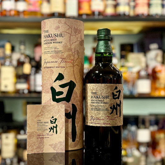 Hakushu Japanese Forest Bittersweet Limited Edition Single Malt Japanese Whisky