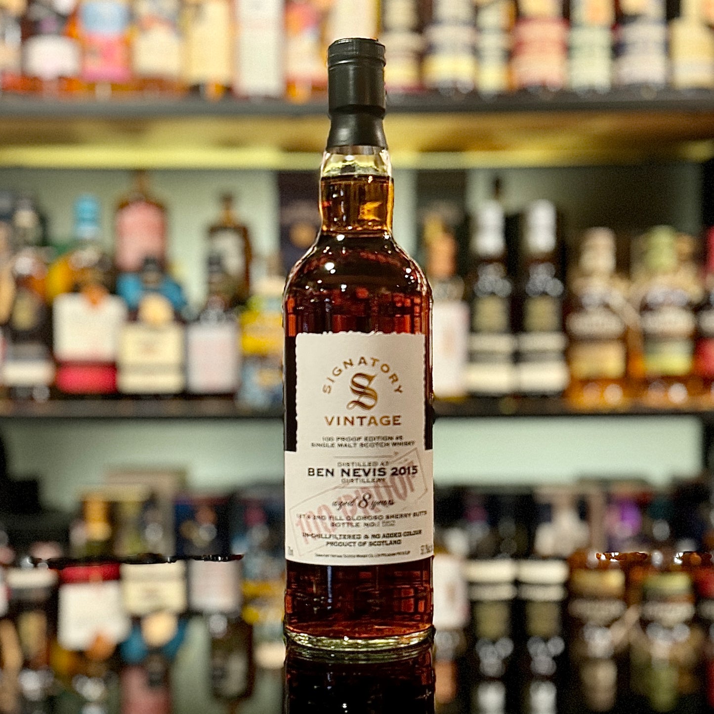 班尼富8年2015年「100 Proof」版本聖弗力裝瓶蘇格蘭單一麥芽威士忌
