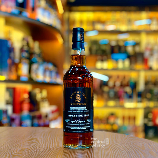 Speyside (M) 18 Year Old 100 Proof Edition #17 Exceptional Cask by Signatory Vintage Single Malt Scotch Whisky