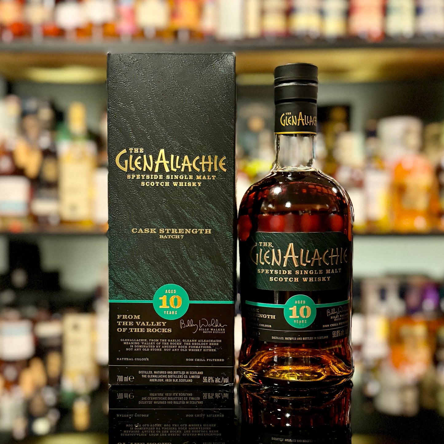 GlenAllachie 10 Year Old Cask Strength Batch 7 Single Malt Scotch Whisky