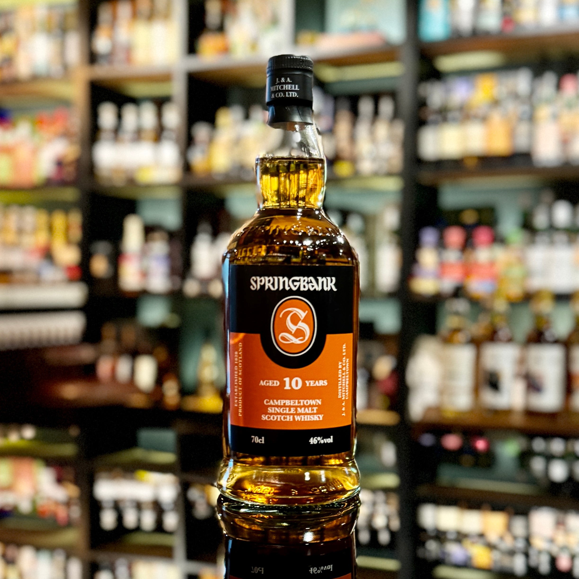 Springbacks Whiskey Springbank 10 Year Old Single Malt Scotch Whisky – The Central Whisky