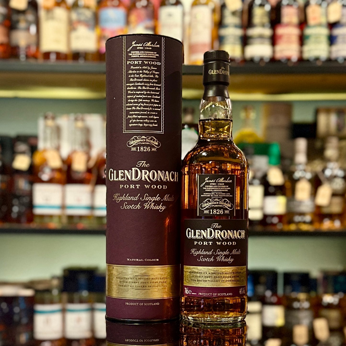 GlenDronach Port Wood Single Malt Scotch Whisky