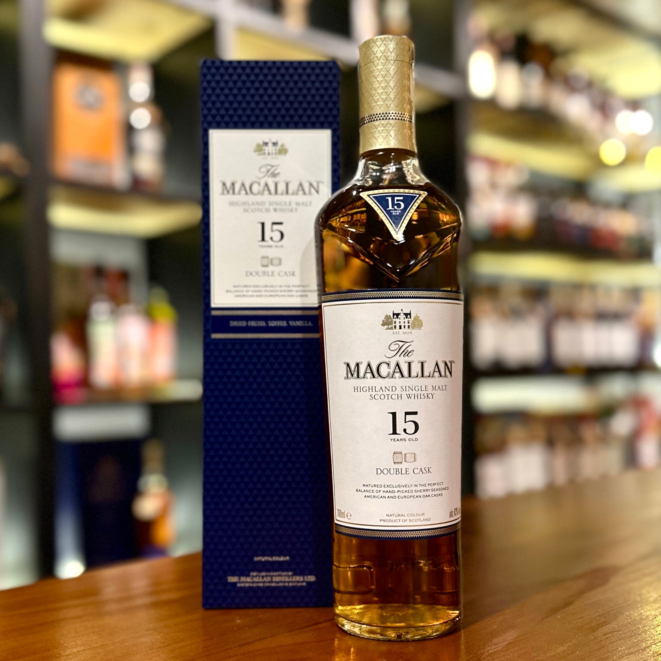 Macallan 15 Year Old Double Cask Single Malt Scotch Whisky The macallan-15-year-old-double-cask-single-malt-scotch-whisky-the