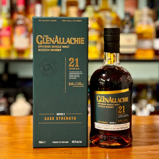 GlenAllachie 21 Year Old Cask Strength Batch 5 Single Malt Scotch Whisky