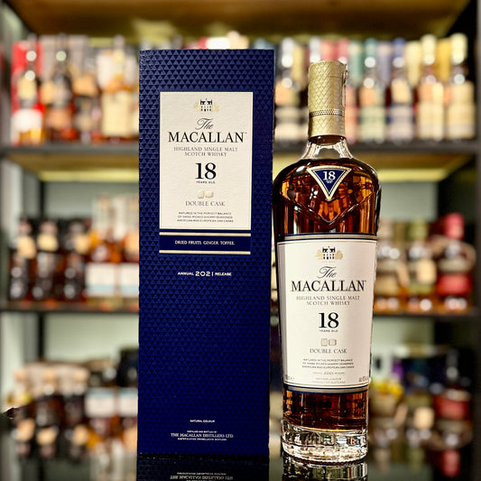 Macallan 18 Year Old Double Cask Single Malt Scotch Whisky (2021 Release)