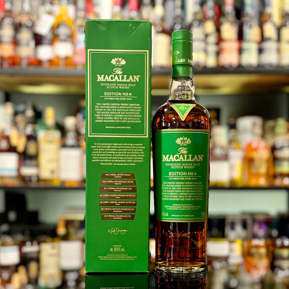 Macallan Edition No. 4 Single Malt Scotch Whisky – The Central Whisky