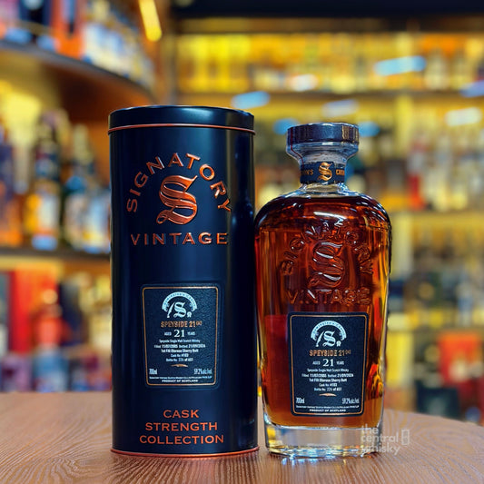 Speyside (M) 21 Year Old 2005-2026 First-fill Oloroso Sherry Butt #103 "Symington's Choice" by Signatory Vintage Single Malt Scotch Whisky