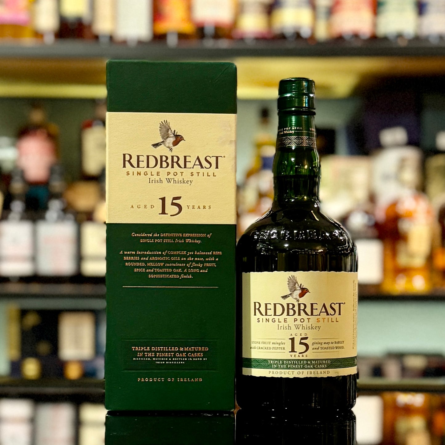 Redbreast 15 Year Old Single Pot Still Irish Whiskey