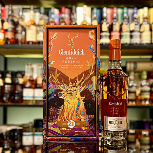 Glenfiddich 21 Year Old Gran Reserva Rum Cask Finish “福鹿” Edition Single Malt Scotch Whisky