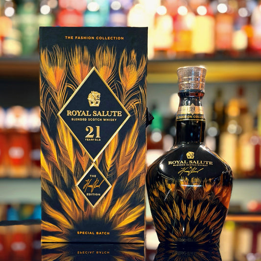 Royal Salute 21 Year Old Harris Reed Edition Blended Malt Scotch Whisky (Gold Flagon)
