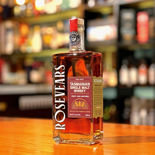 Rosevears Pinot Cask Matured Single Malt Tasmanian Whisky