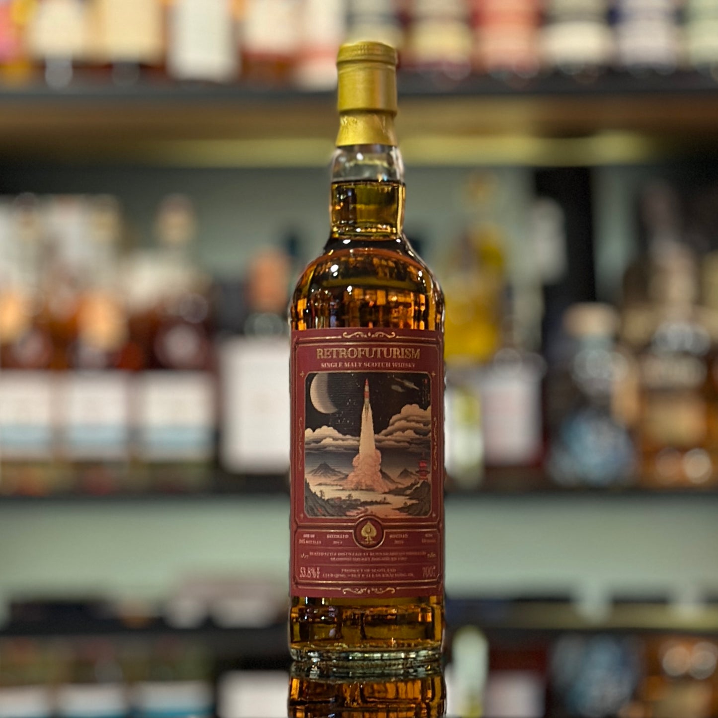 Bunnahabhain Peated Style 10년산 2013년산 "Retrofuturism #2" by Club Qing 싱글 몰트 스카치 위스키