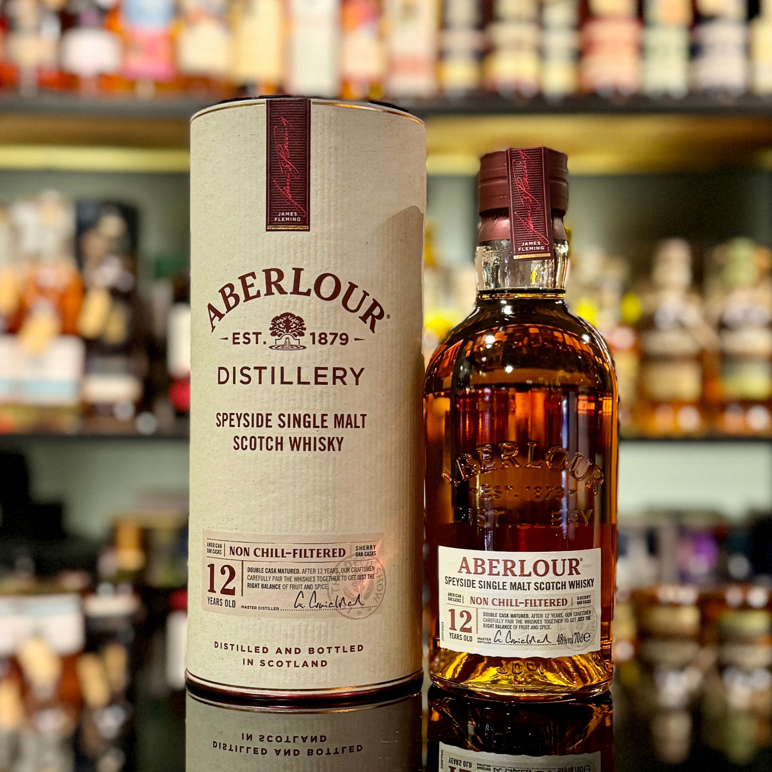Aberlour 12 Year Old Non Chilled Filtered Single Malt Scotch Whisky aberlour-12-year-old-non-chilled-filtered-single-malt-scotch-whisky