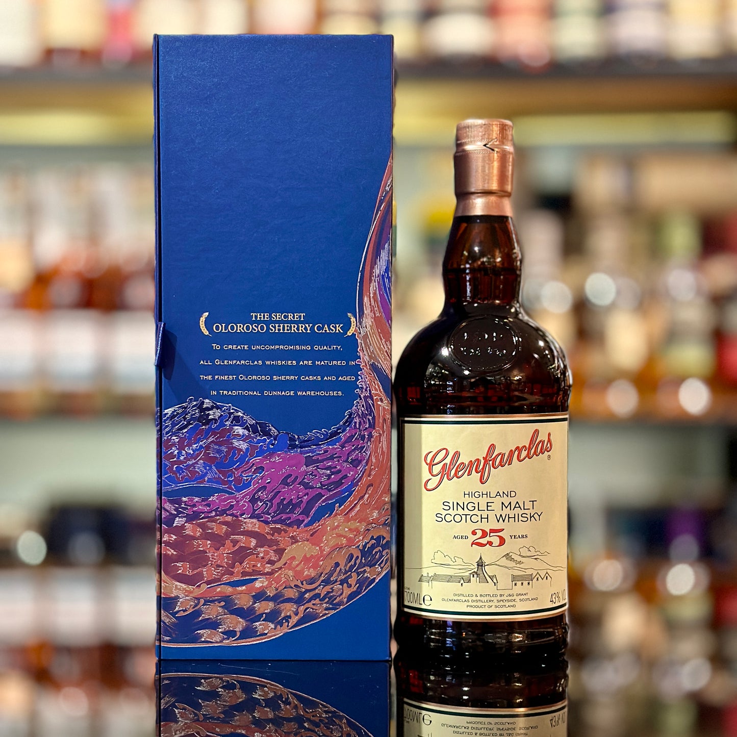 Glenfarclas 25 Year Old Single Malt Scotch Whisky