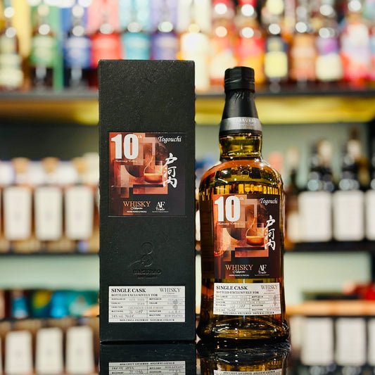 Tougouchi Whisky Magazine HK & Macau 10th Anniversary Limited Edition Calvados Cask #9189 Finish Single Malt Japanese Whisky