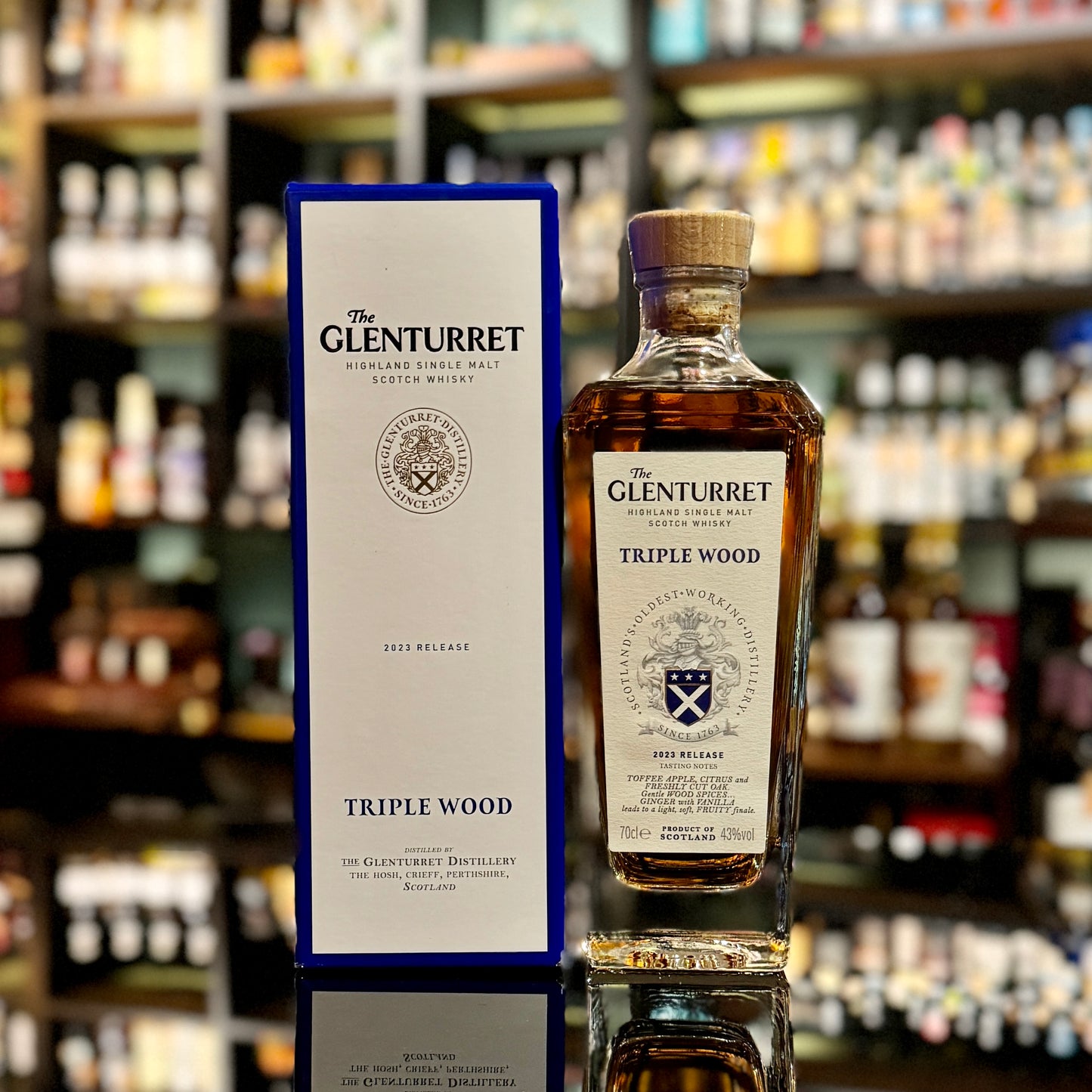 Glenturret Triple Wood Single Malt Scotch Whisky (2023 Release)