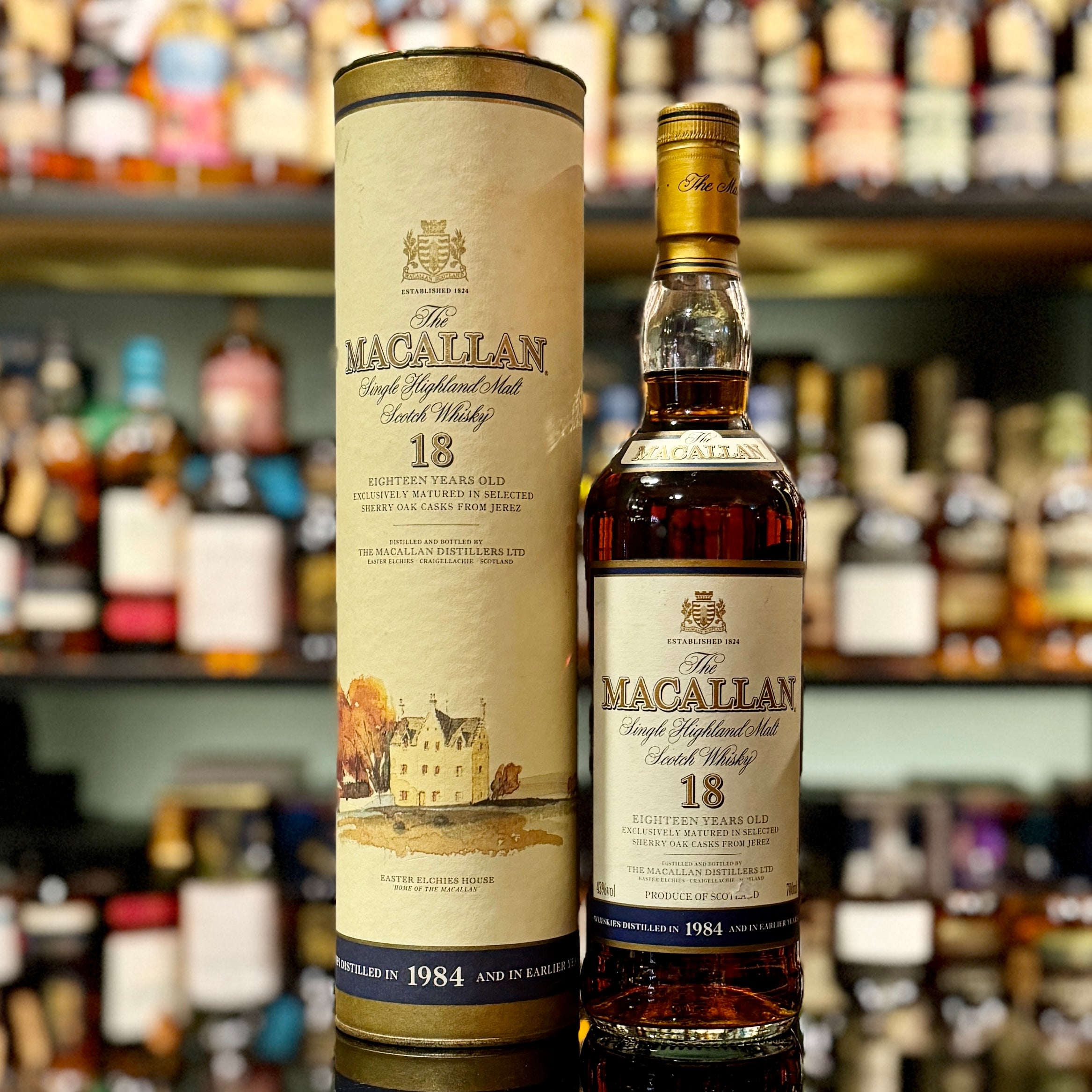Macallan 18 Year Old 1984 Single Malt Scotch Whisky – The