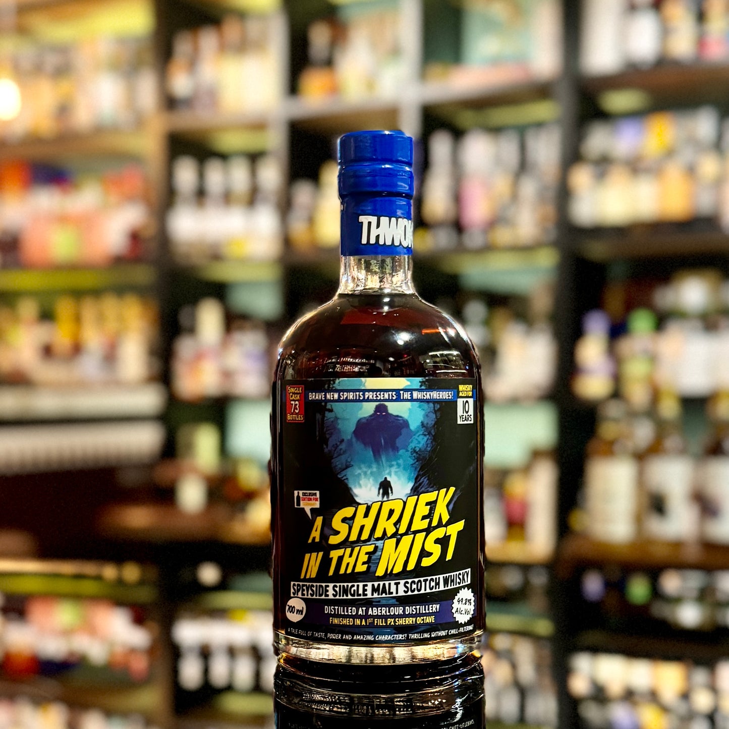 亞伯樂10年「A Shriek in the Mist - The Whisky Heroes」 Brave New Spirits裝瓶蘇格蘭單一麥芽威士忌