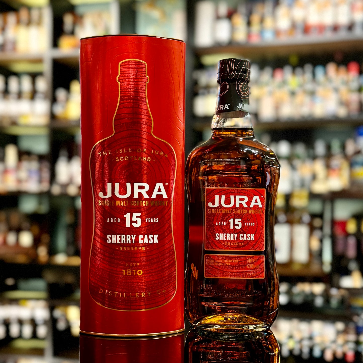 Jura 15 Year Old Sherry Cask Single Malt Scotch Whisky