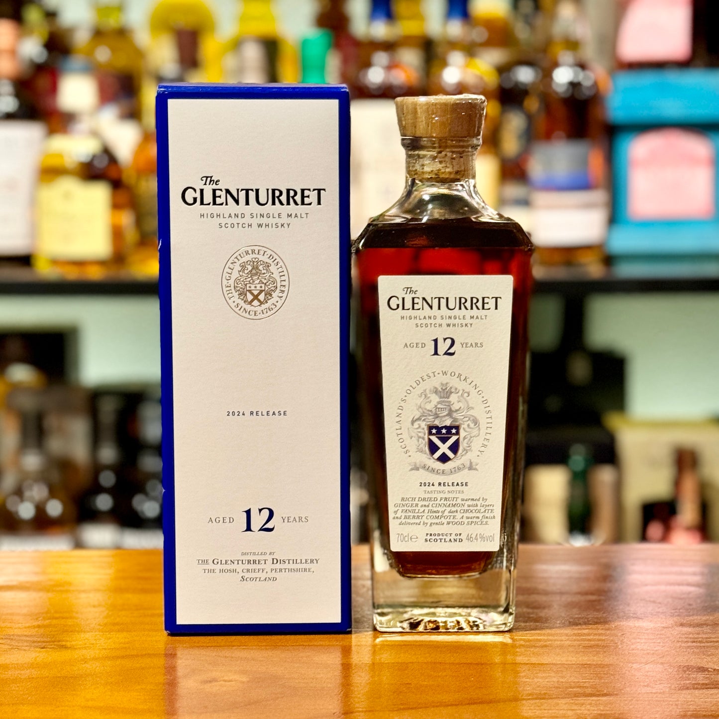 Glenturret 12 Year Old Single Malt Scotch Whisky (2024 Release)