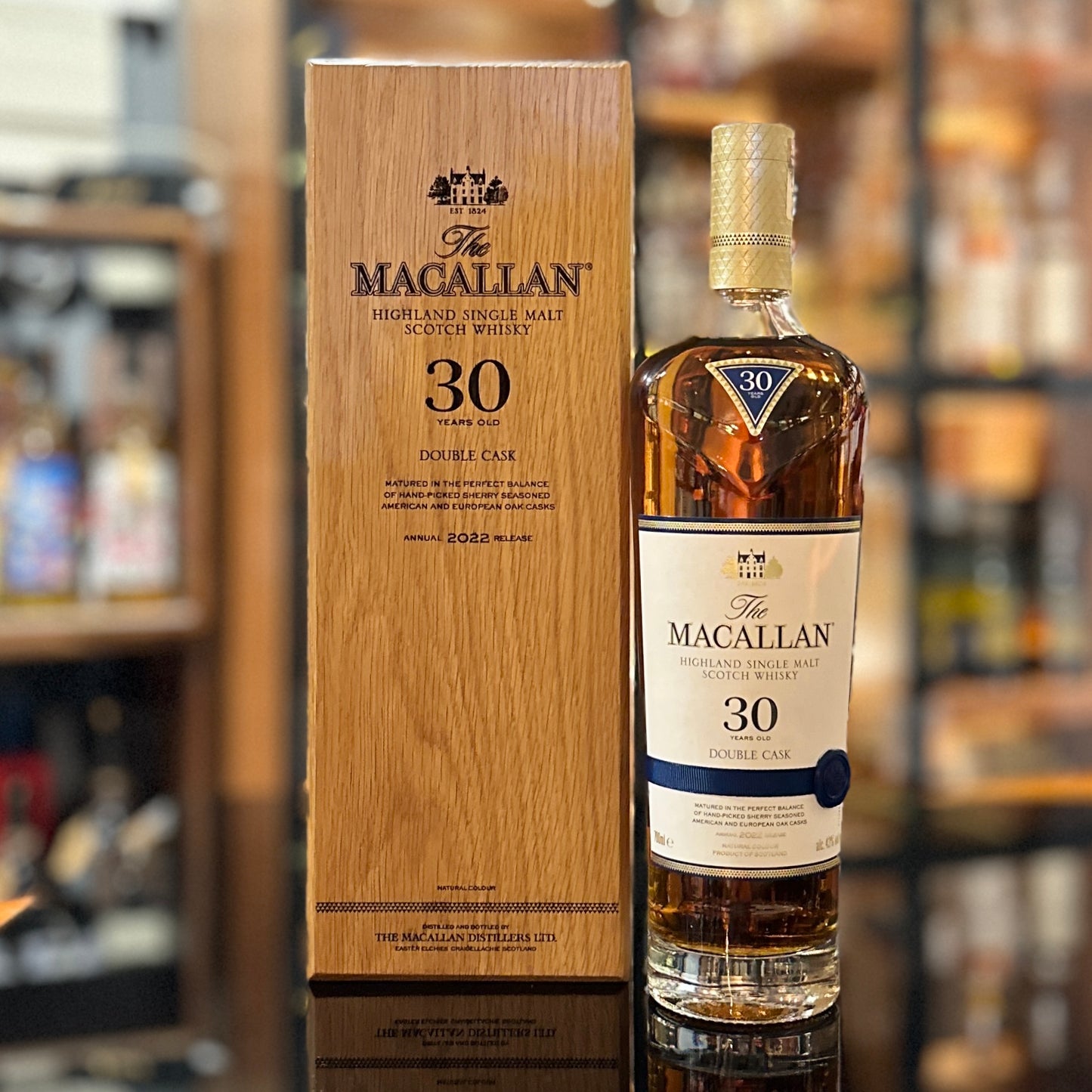 Macallan 30 Year Old Double Cask Single Malt Scotch Whisky (2022 Release)