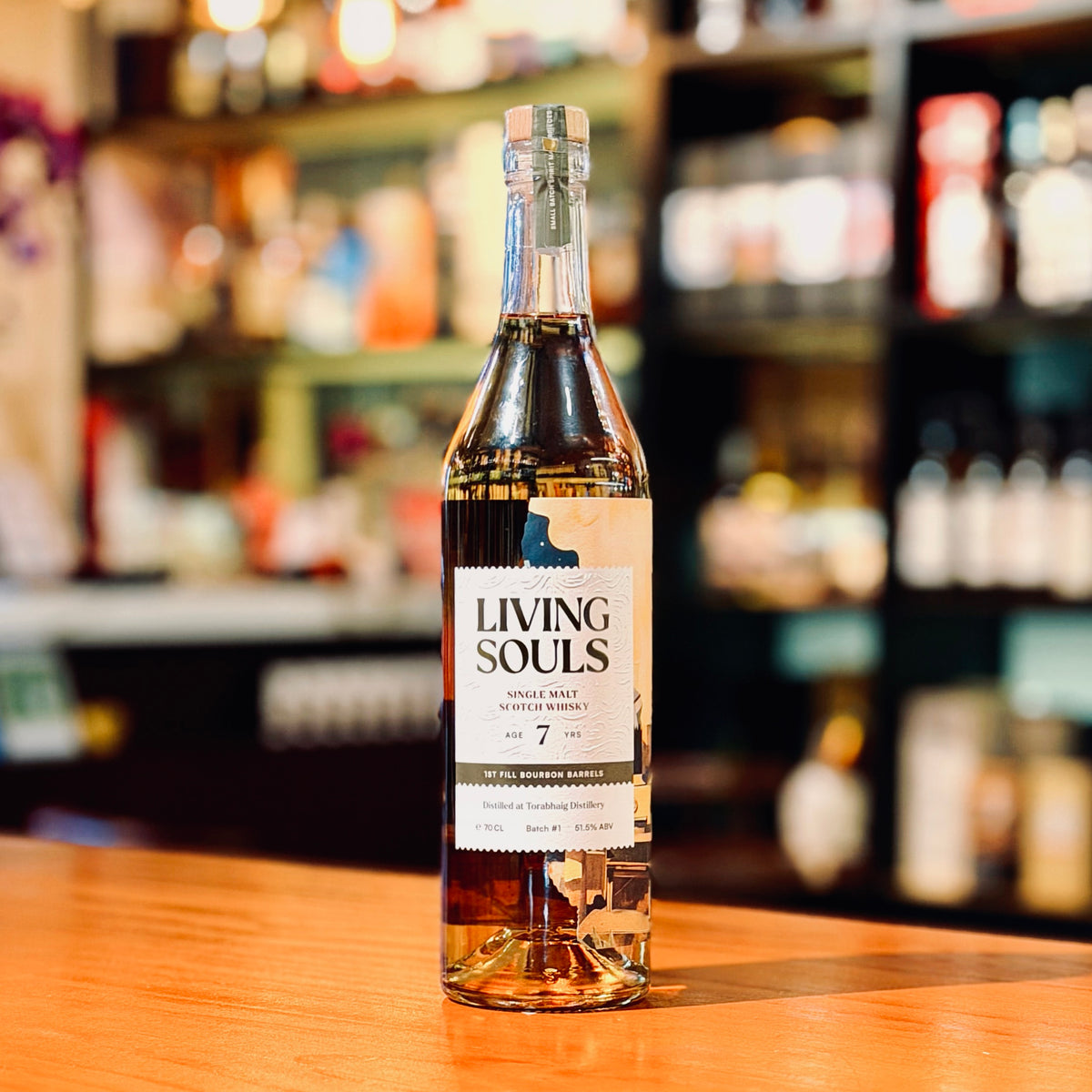 Torabhaig 7 Year Old First-fill Bourbon Barrel by Living Souls Single Malt Scotch Whisky