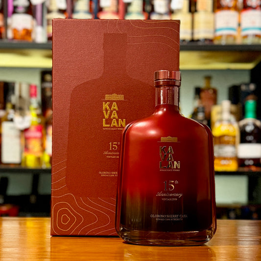 Kavalan 15th Anniversary 2009 Vintage Oloroso Sherry Single Cask Strength Single Malt Taiwanese Whisky