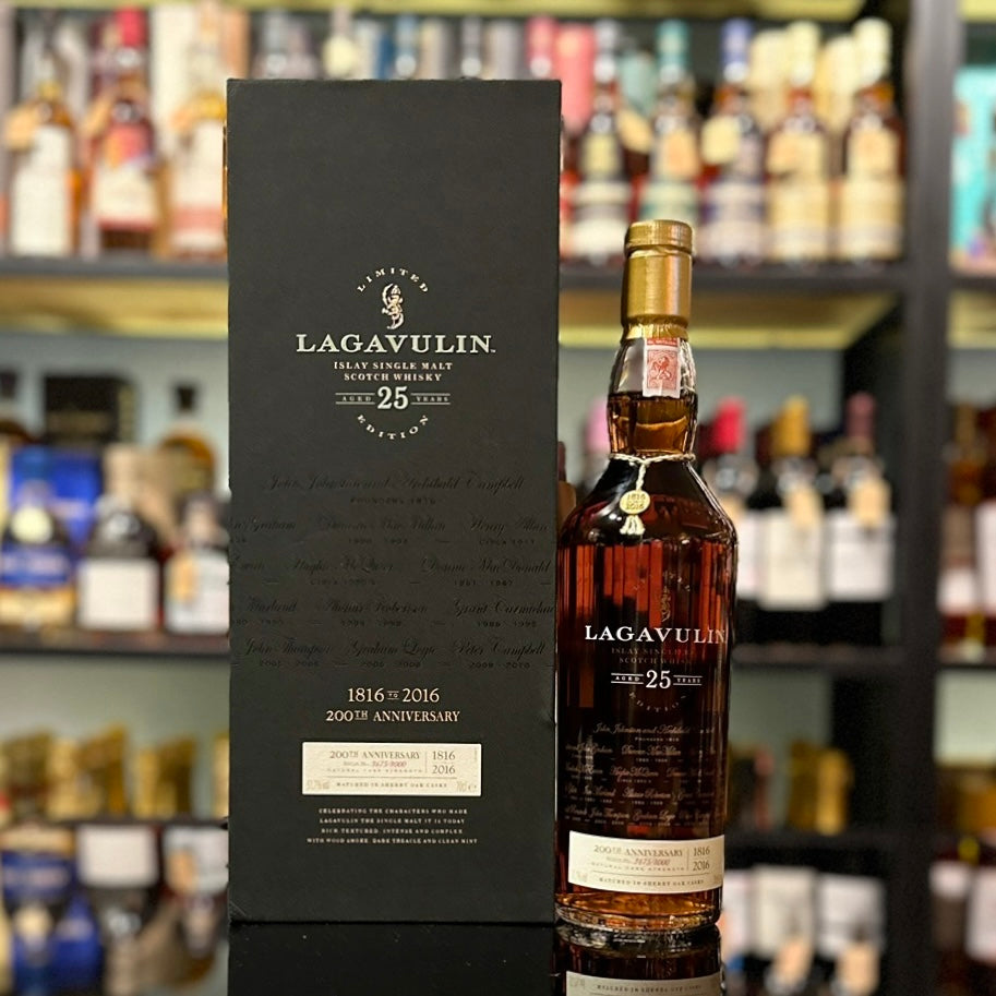 Lagavulin 25 Year Old 200th Anniversary Single Malt Scotch Whisky