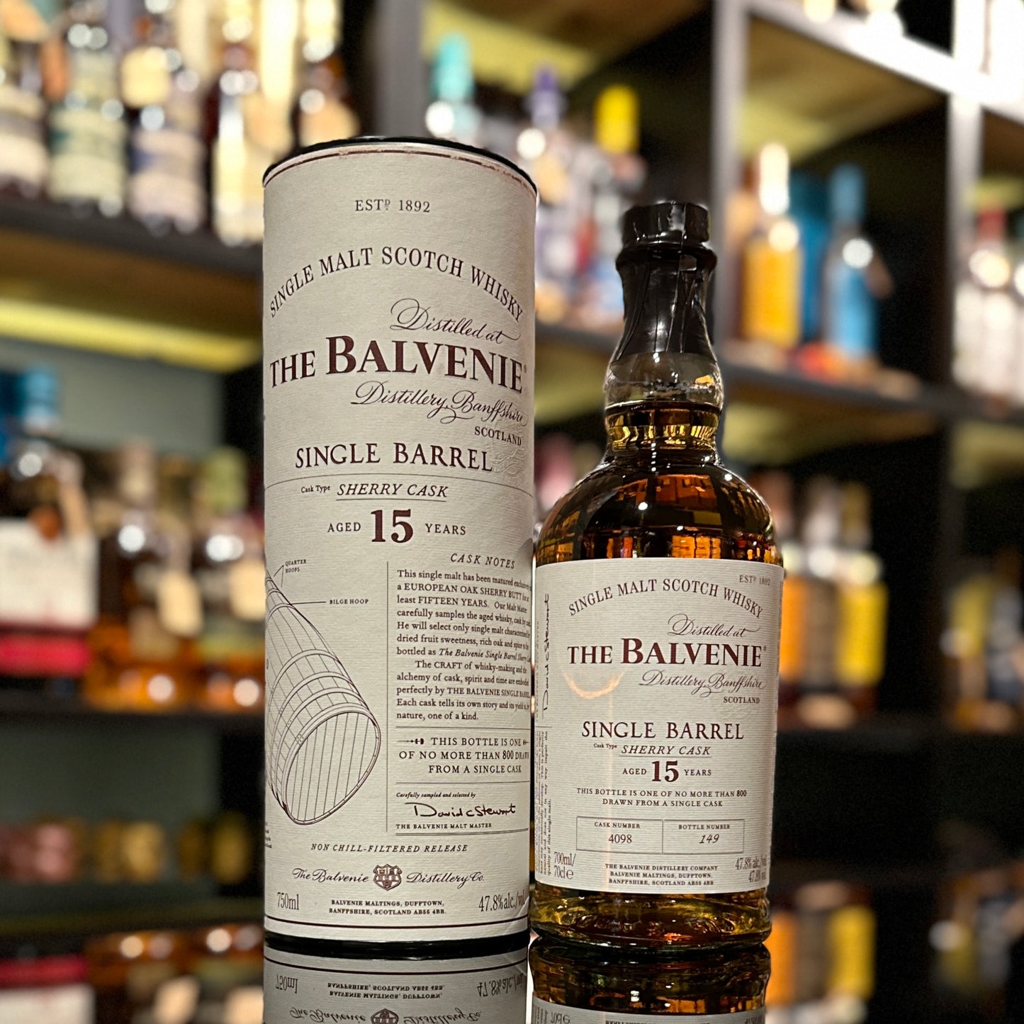 Balvenie 15 Year Old Single Barrel #11269 Single Malt Scotch Whisky