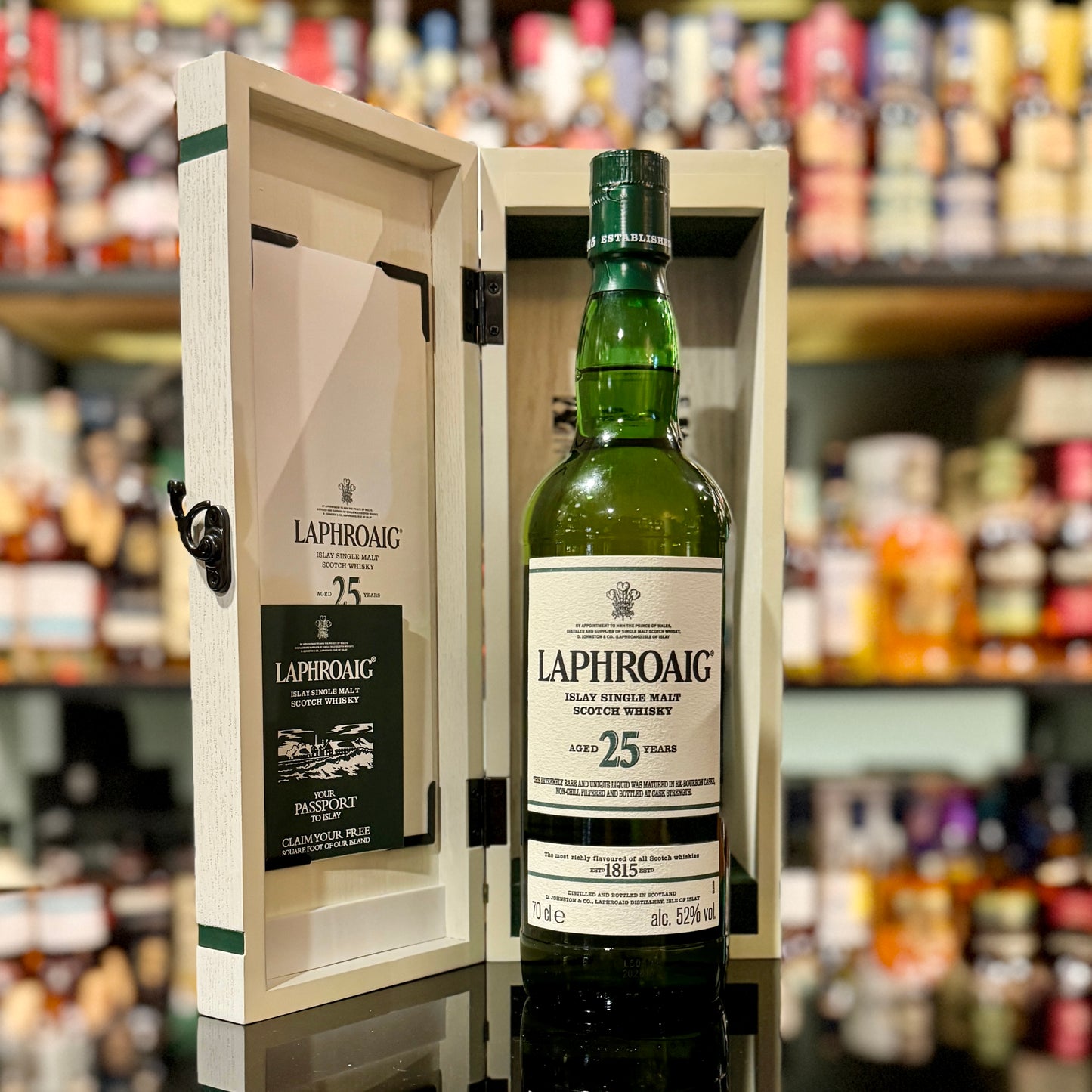 Laphroaig 25 Year Old Cask Strength Edition Single Malt Scotch Whisky (2018 Release)