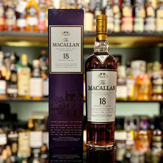 Macallan 18 Year 1997 Old Sherry Oak Cask Single Malt Scotch Whisky