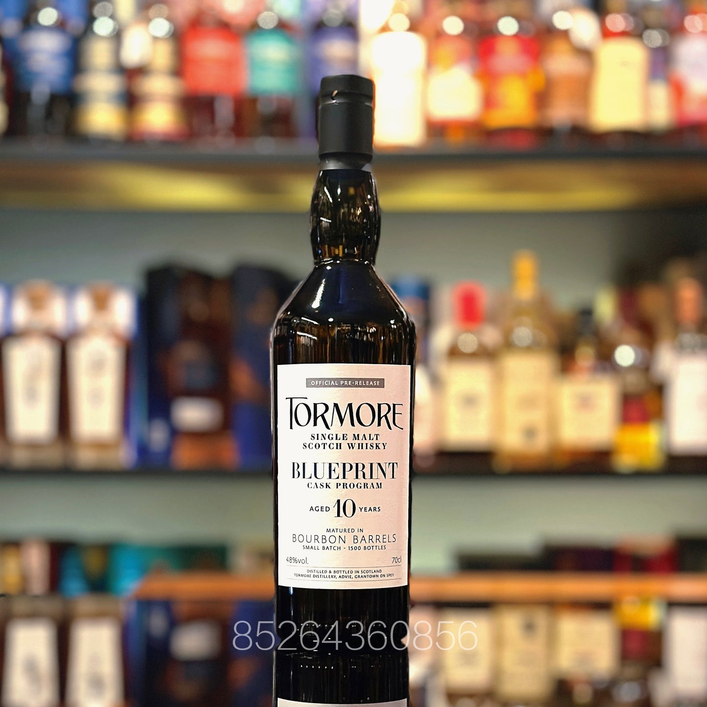 Tormore 10 Year Old “Bourbon Barrel Blueprint Cask Program 02” Single Malt Scotch Whisky