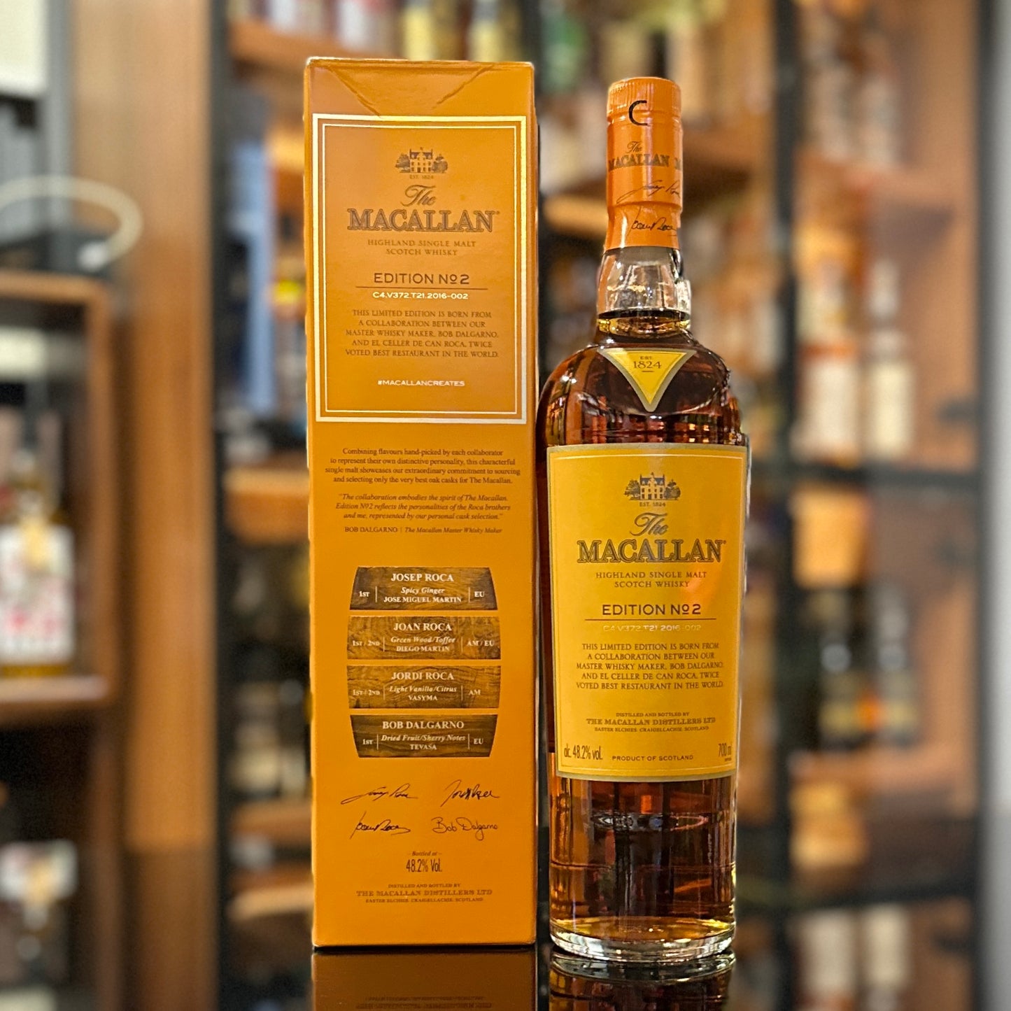 Macallan Edition No. 2 Single Malt Scotch Whisky (HK Version)